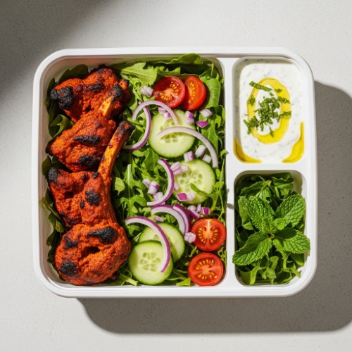 Lamb Tikka Salad Box 