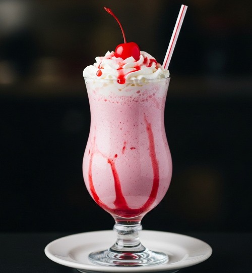Rose Milkshake 