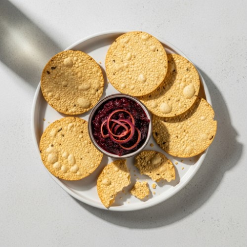 Poppadoms & Onion Chutney 