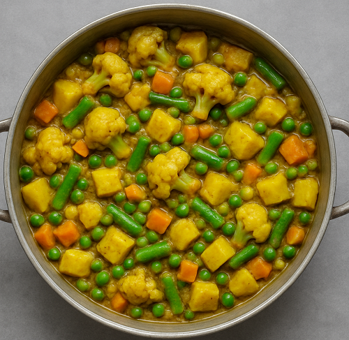 Vegan Sabzi Bajia 